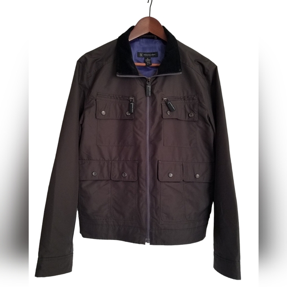 INC INTERNATIONAL CONCEPTS Men's Jacket Lightweight Corduroy collar Size Small - Picture 1 of 10